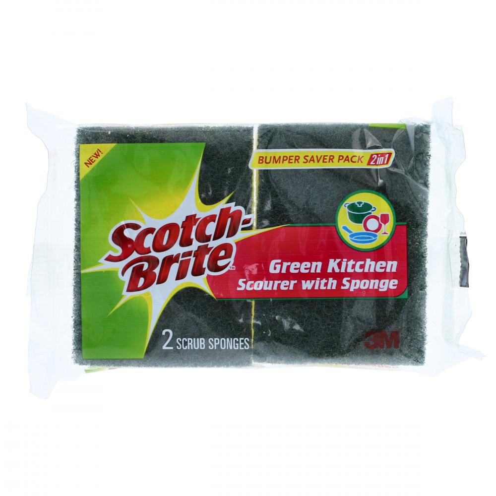 SCOTCH BRITE SPONGE BUMPER SAVER PACK 2 IN 1