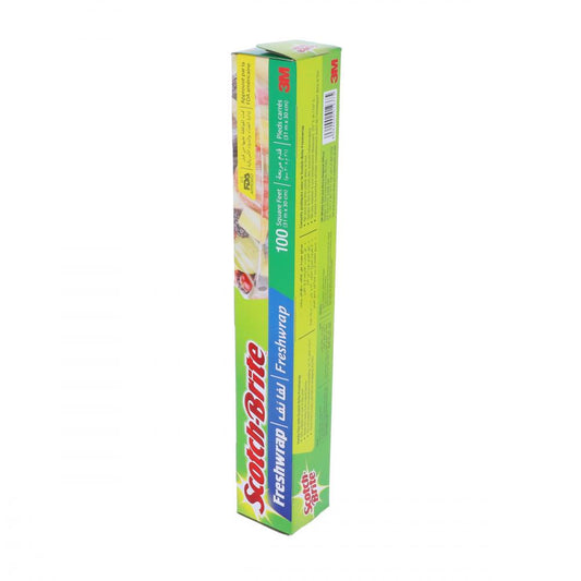 SCOTCH BRITE FRESH WRAP CLING FILM 100 SQ.FT