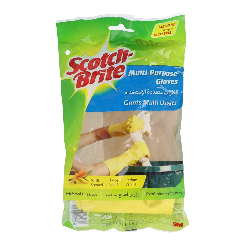 SCOTCH BRITE GLOVES VANILA MULTI PURPOSE MEDIUM