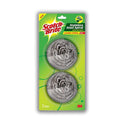 SCOTCH BRITE SPIRAL STAINLESS STEEL JUMBO 2 IN 1