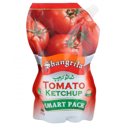 SHANGRILA KETCHUP TOMATO POUCH 400 GM