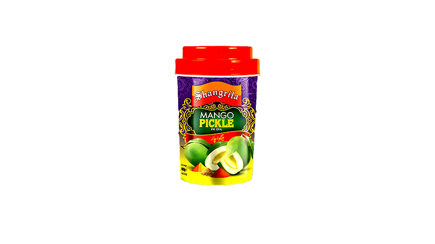 SHANGRILA MANGO PICKLE IN OIL 400 GM