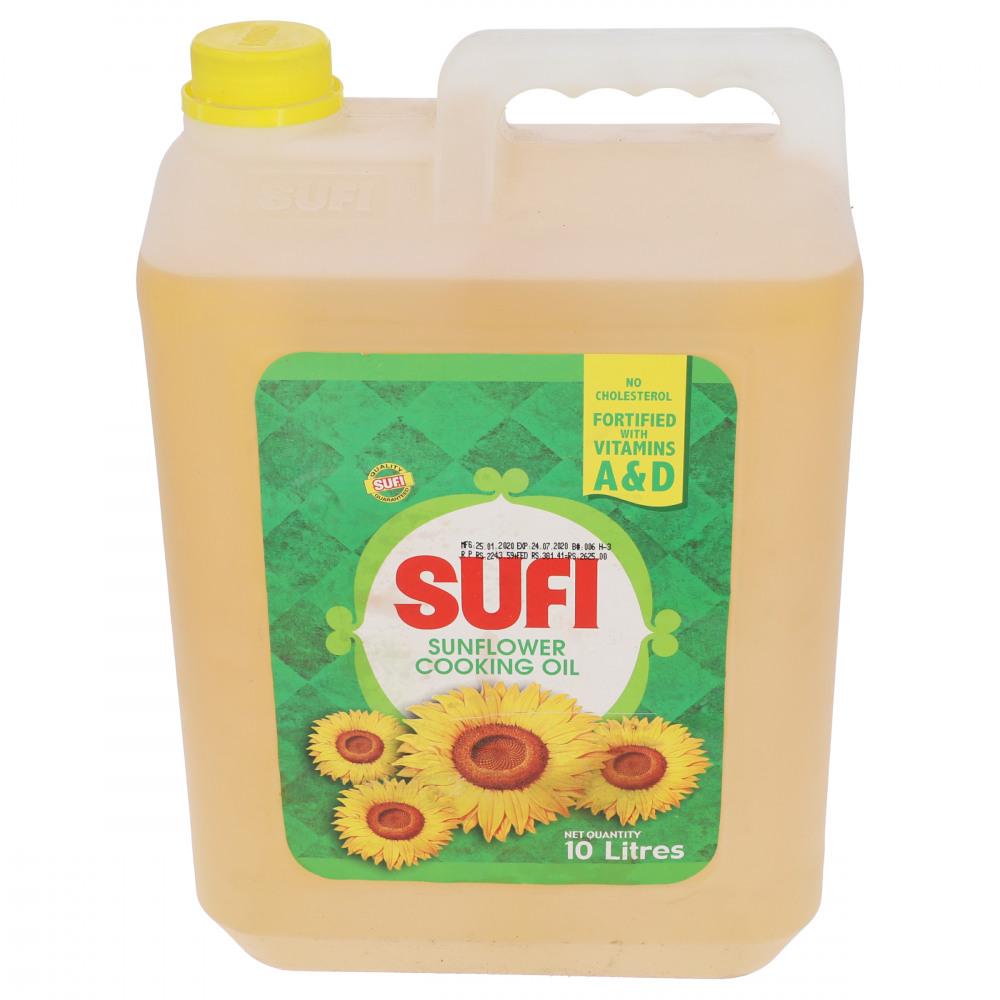 SUFI SUNFLOWER COOKING OIL GALON 10 LTR