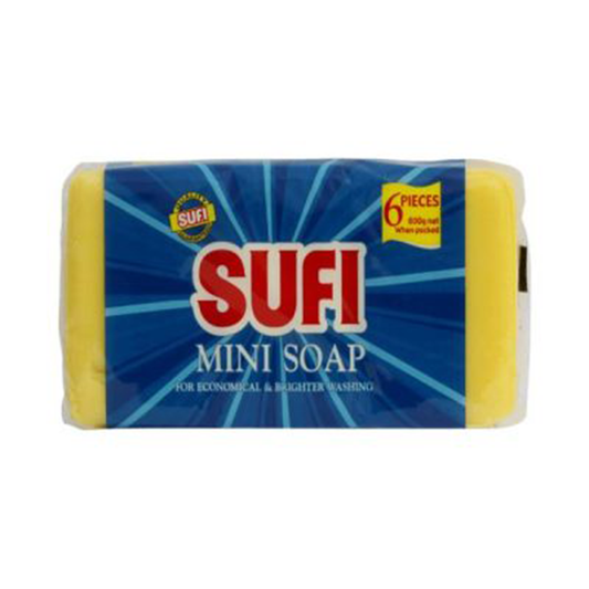 SUFI MINI SOAP 6PC 600 GM