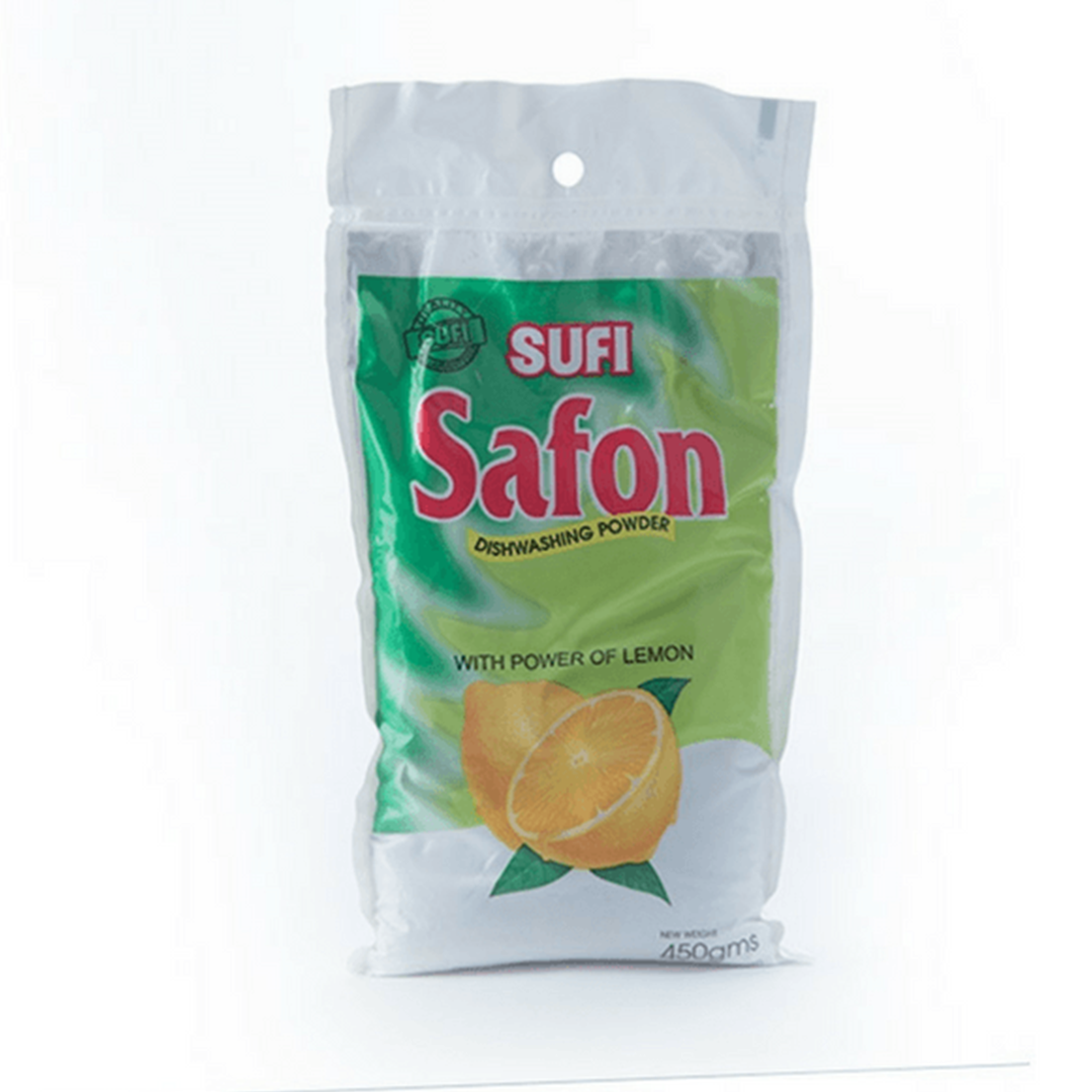 SUFI SAFOON DISHWASH POWDER POUCH 450 GM