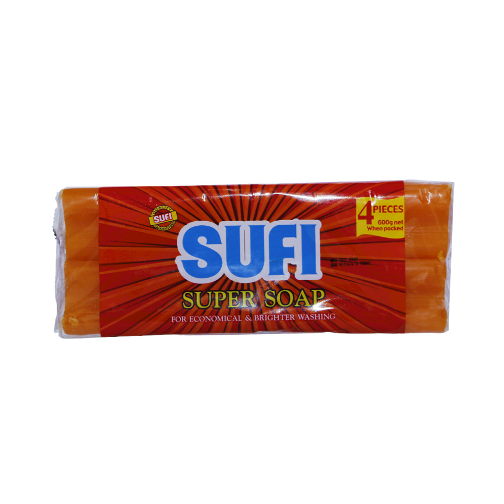 SUFI SUPER SOAP 4PC 600 GM