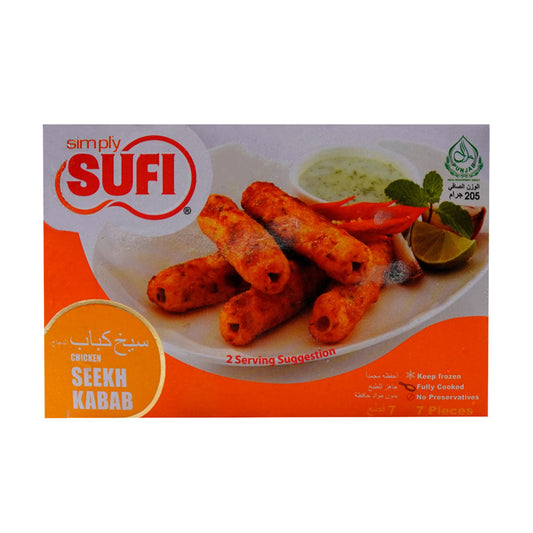 SUFI SEEKH KABAB 7 PCS 205 GM