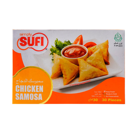 SUFI CHICKEN SAMOSA 30 PCS 420GM