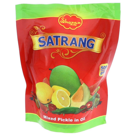 SHEZAN SATRANG MIXED PICKLE 500 GM