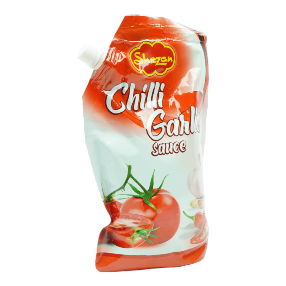 SHEZAN CHILLI GARLIC SAUCE POUCH 800 GM