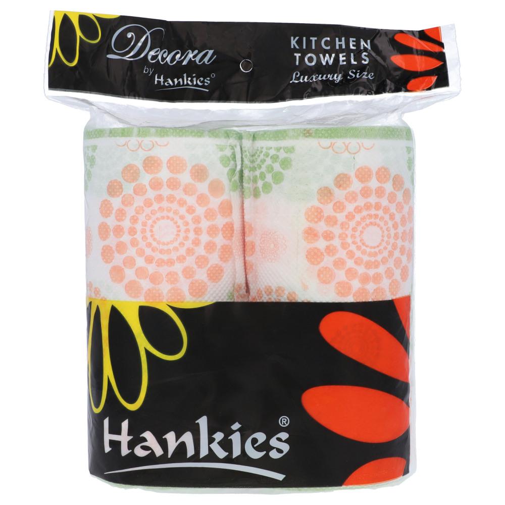 HANKIES KITCHEN TOWEL LUXURY SIZE TWIN PACK