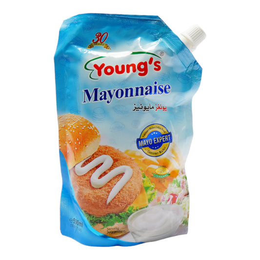 YOUNGS FRENCH MAYONNAISE SMART POUCH 500 ML