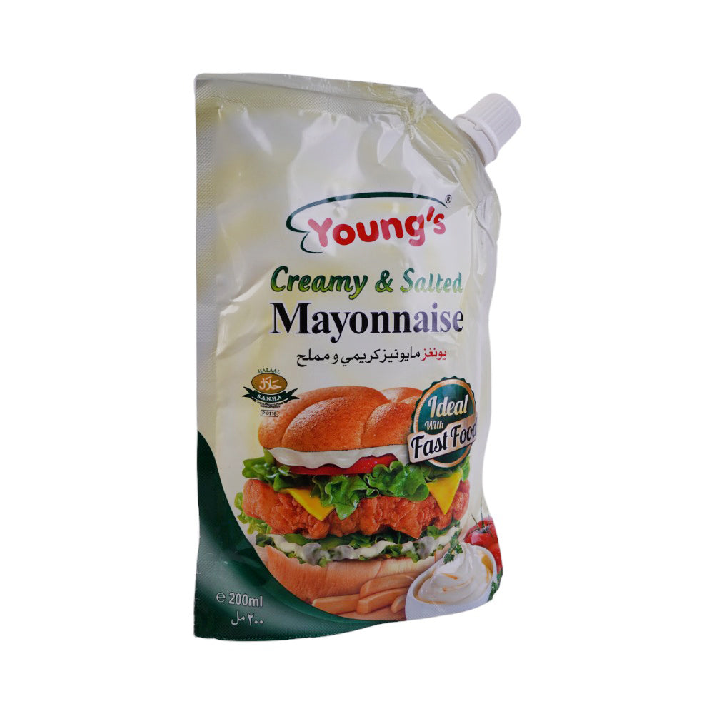 YOUNGS CREAMY & SALTED MAYONNAISE 200 ML