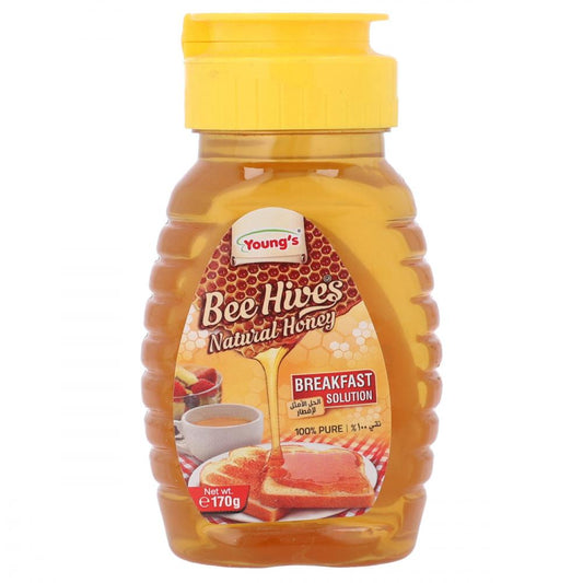 YOUNGS BEE HIVES HONEY BOTTLE 170 GM