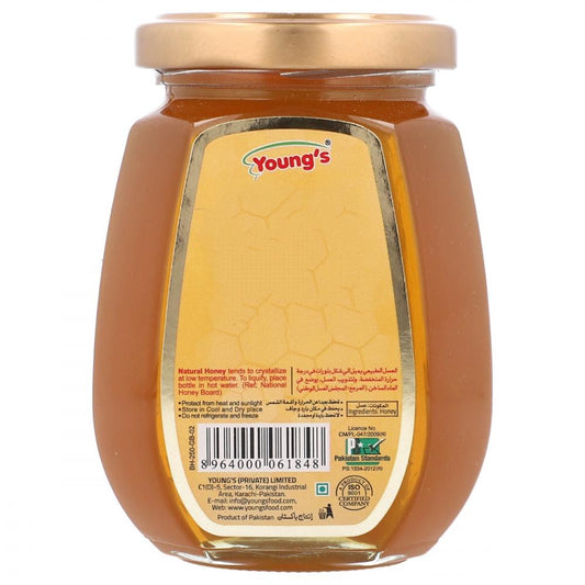 YOUNGS BEE HIVES HONEY NATURAL 250 GM