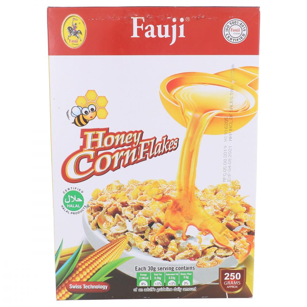 FAUJI CEREAL HONEY CORN FLAKES 250 GM