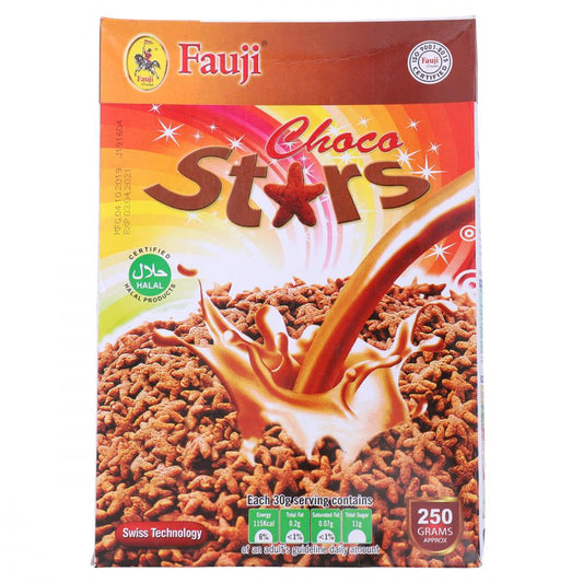 FAUJI CEREAL CHOCO STARS 250 GM