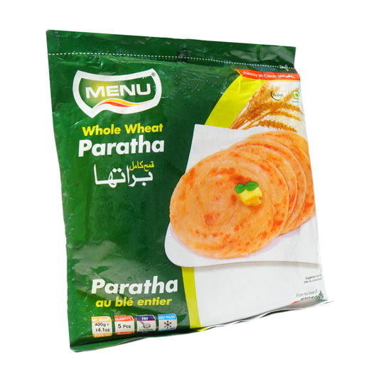 MENU WHOLE WHEAT PARATHA 5 PCS 400 GM