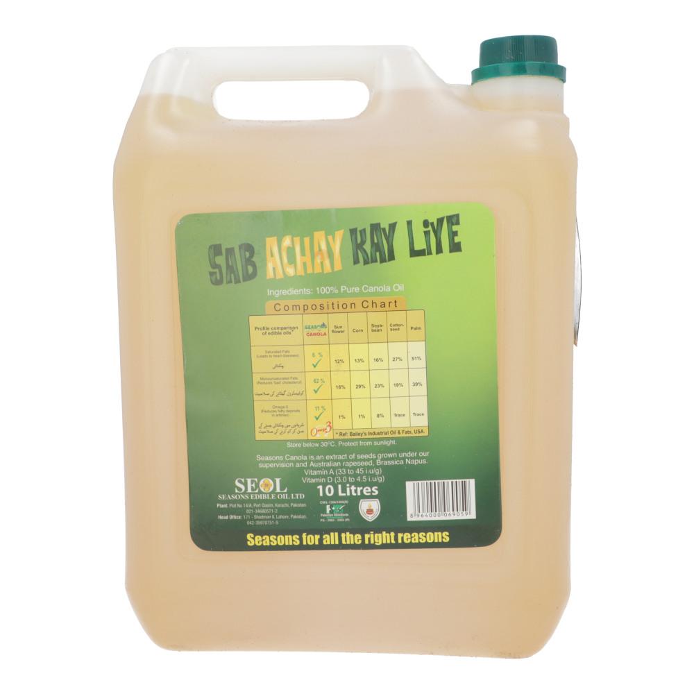 SEASONS CANOLA OIL GALON 10 LTR