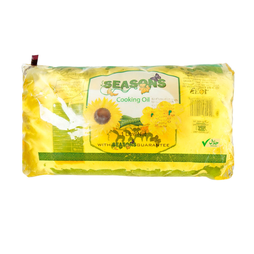 SEASONS COOKING OIL POUCH 1 LTR PC