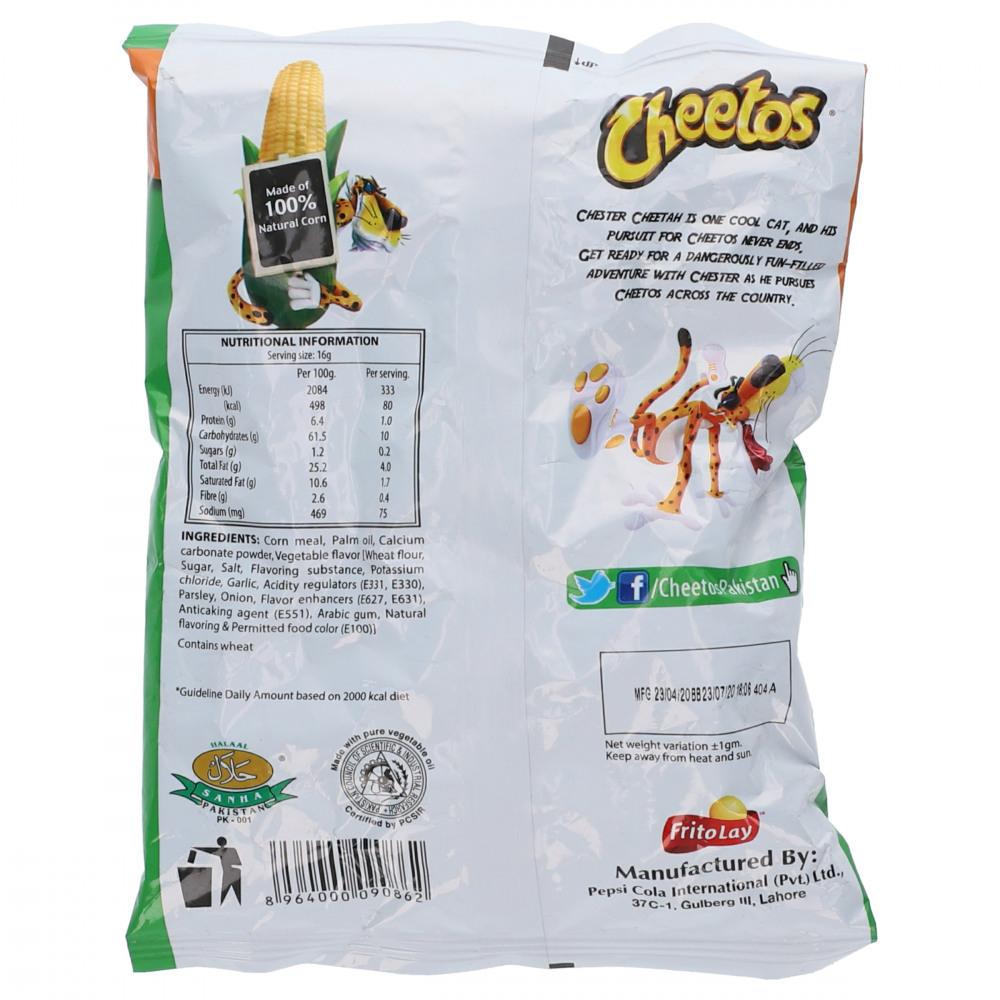 CHEETOS CHIPS BITES VEGETABLE 11 GM