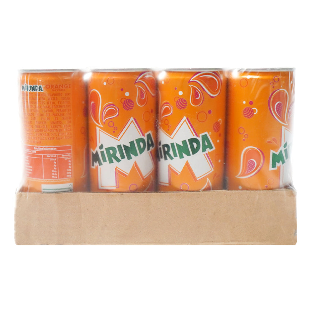 MIRINDA SLIM CAN 250 ML-CARTON