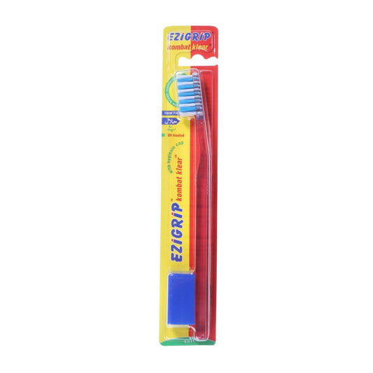 EZIGRIP KOMBAT KLEAR TOOTH BRUSH SOFT