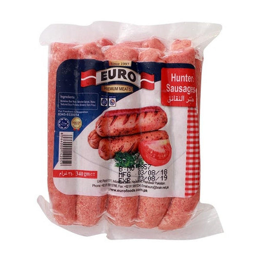 EURO HUNTER SAUSAGES 320 GM