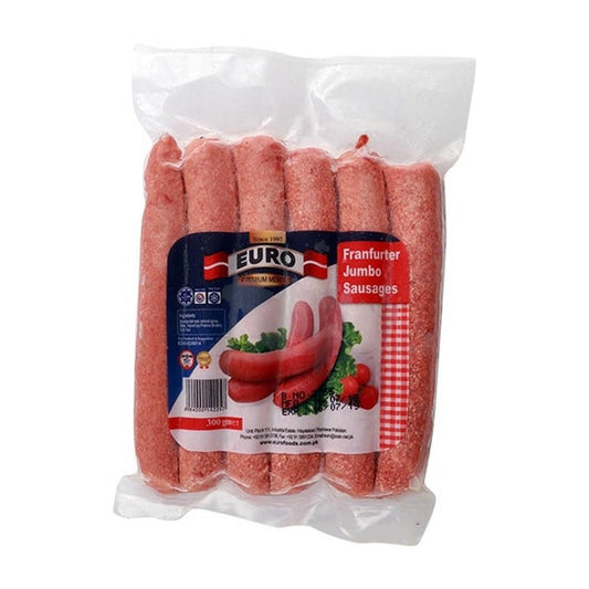 EURO FRANKFURTER JUMBO SAUSAGES 280 GM