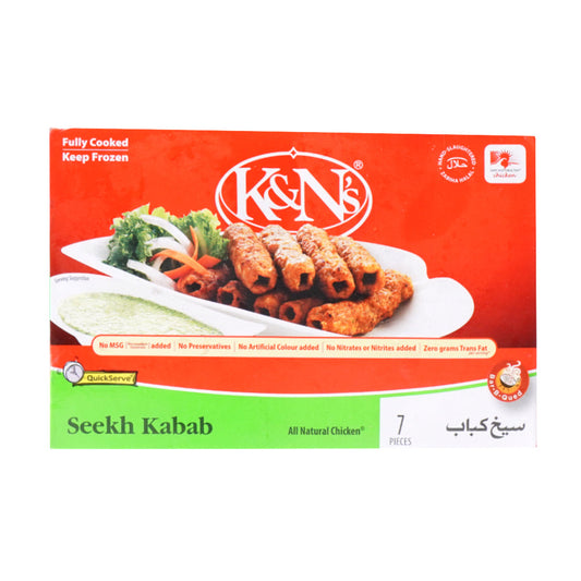 K&N's SEEKH KABAB 205 GM 7 PC