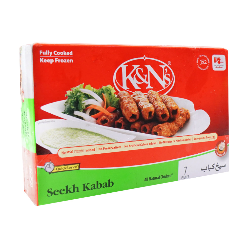 K&N's SEEKH KABAB 205 GM 7 PC