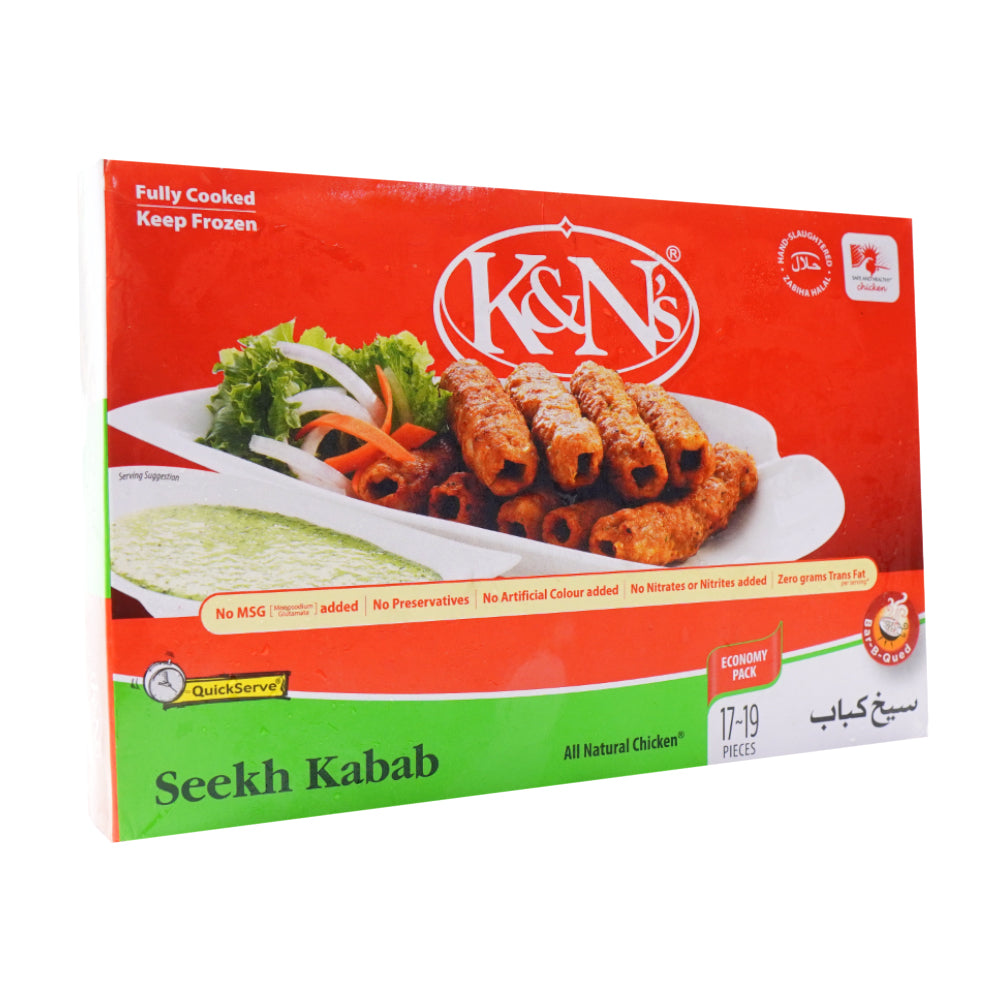 K&N's SEEKH KABAB 18 PCS 540 GM