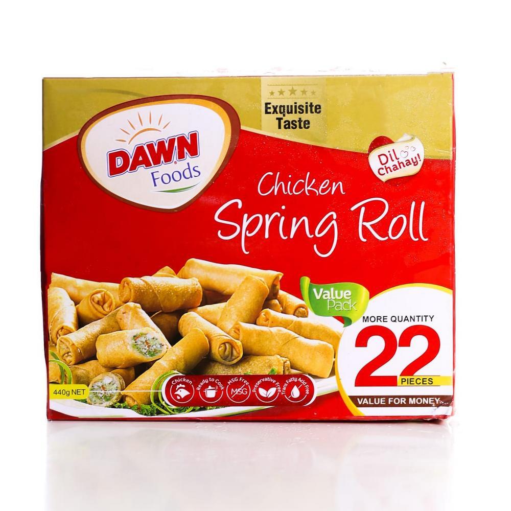 DAWN CHICKEN SPRING ROLL 22 PCS 440 GM