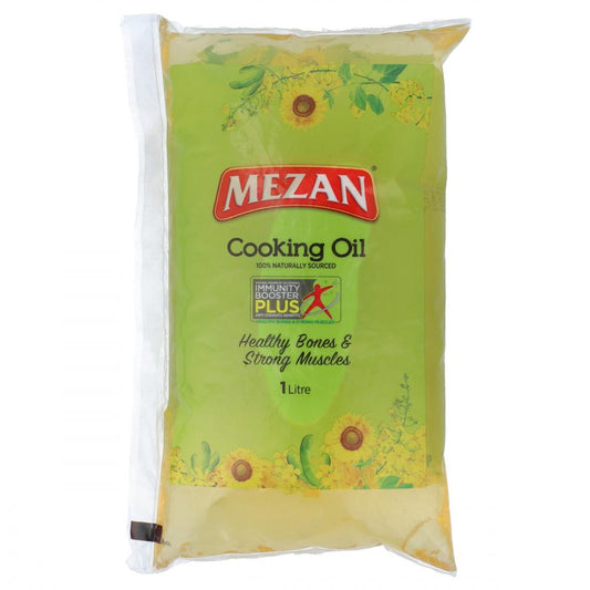 MEZAN COOKING OIL POUCH 1 LTR