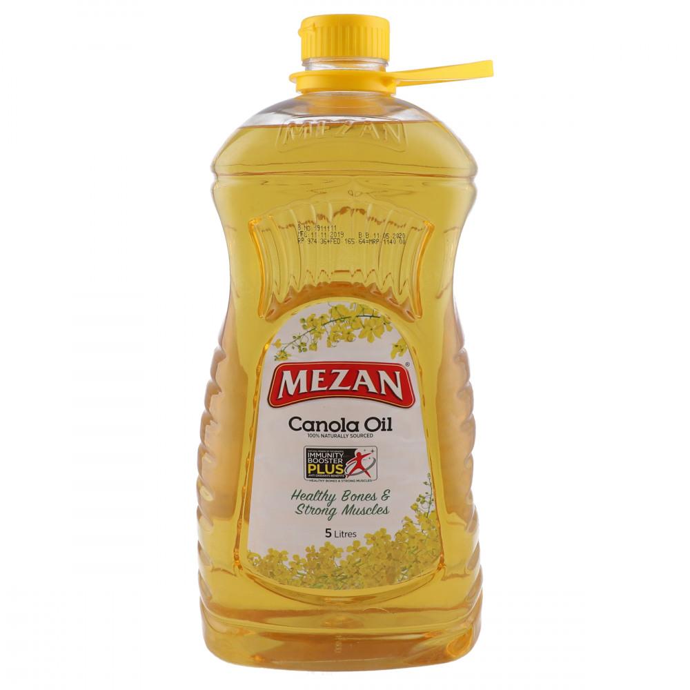 MEZAN CANOLA OIL BOTTLE 5 LTR