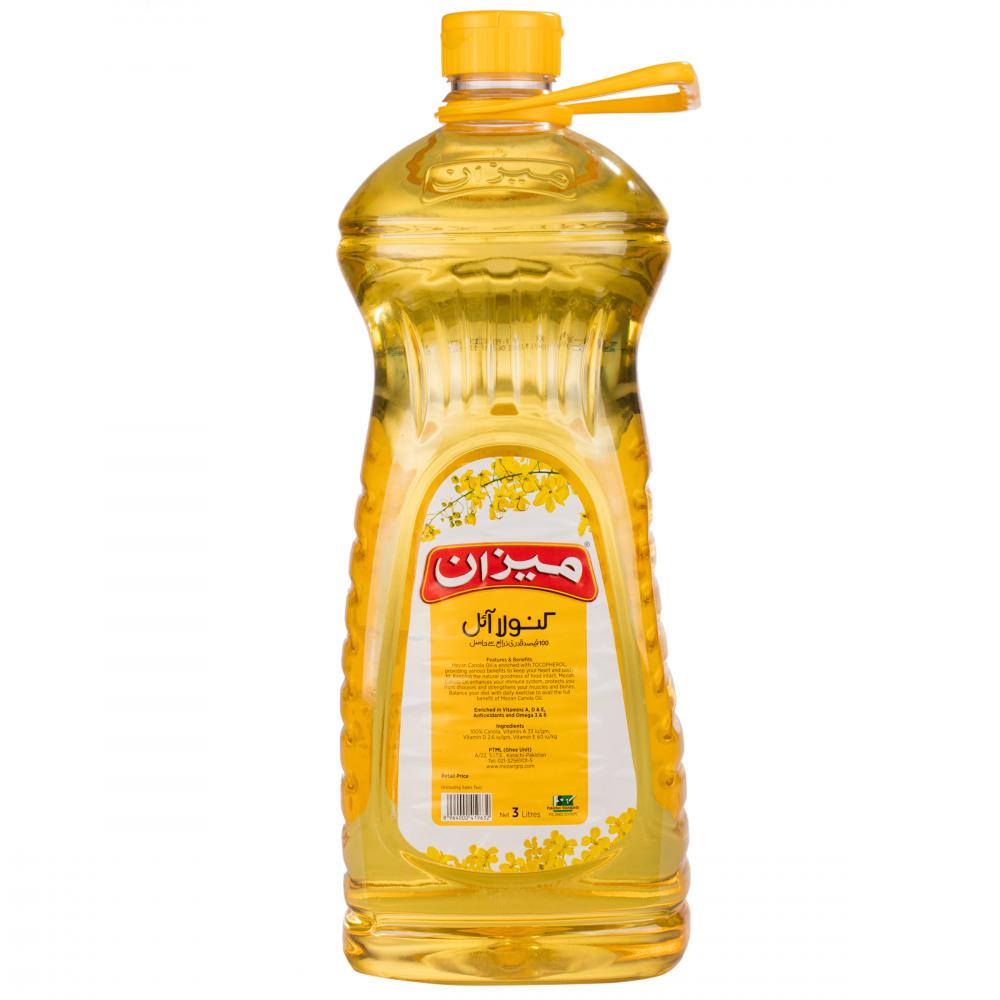 MEZAN CANOLA OIL BOTTLE 3 LTR