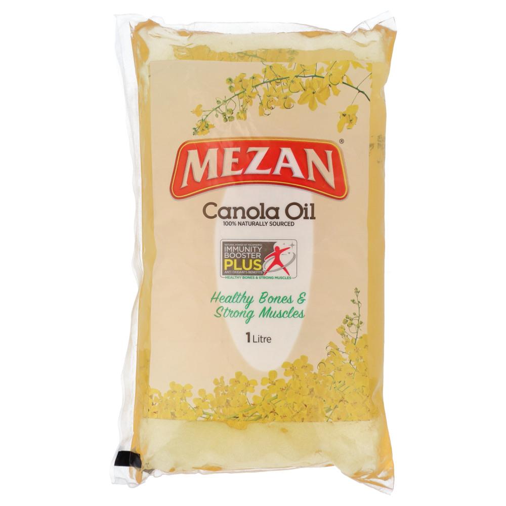 MEZAN CANOLA OIL POUCH 1 LTR