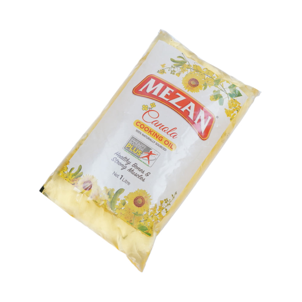 MEZAN CANOLA OIL POUCH 1 LTR