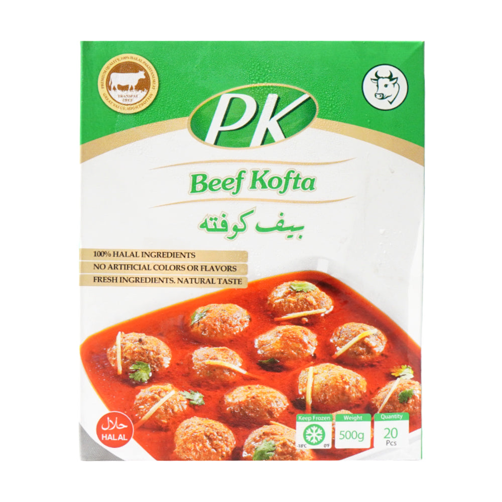 PK FOOD BEEF KOFTA 500GM