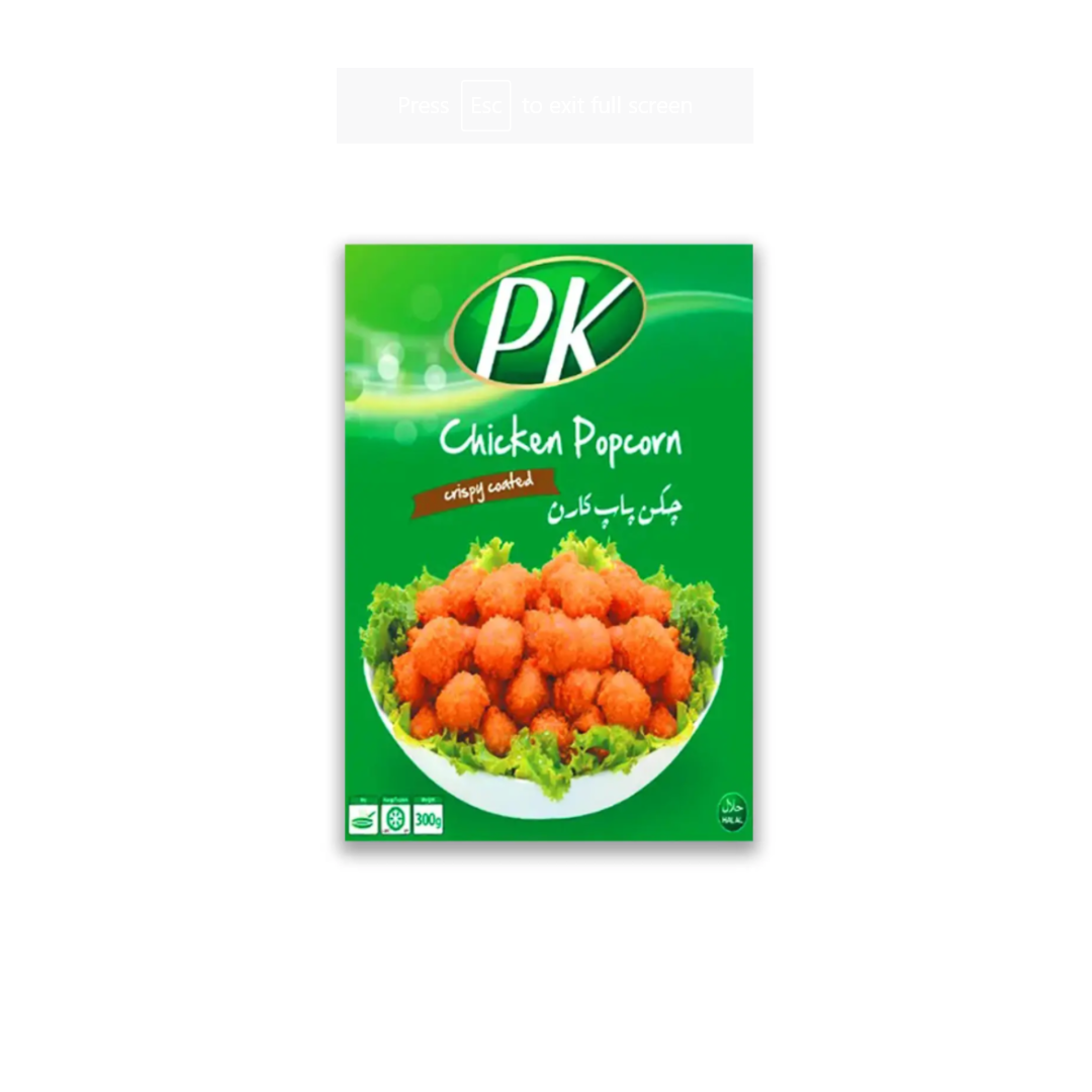 PK CHICKEN POP CORN 315 GM