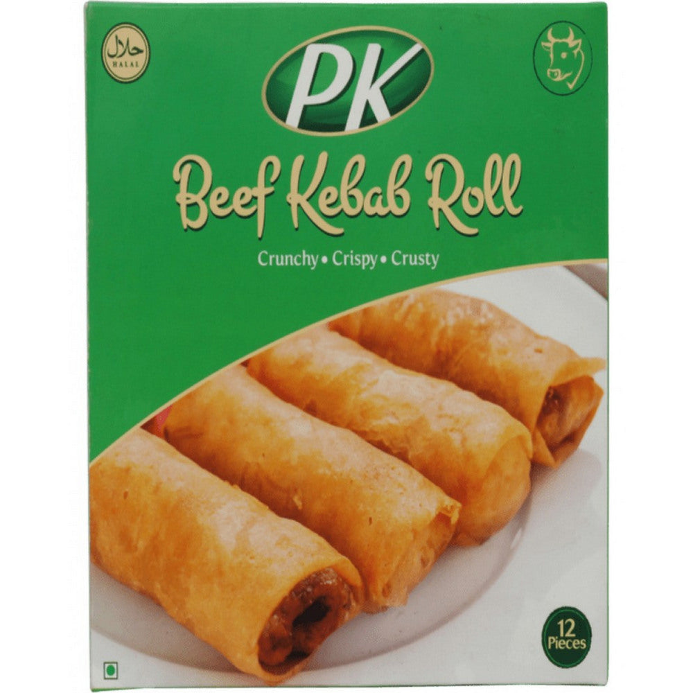 PK FOOD BEEF KEBAB ROLL 12PCS