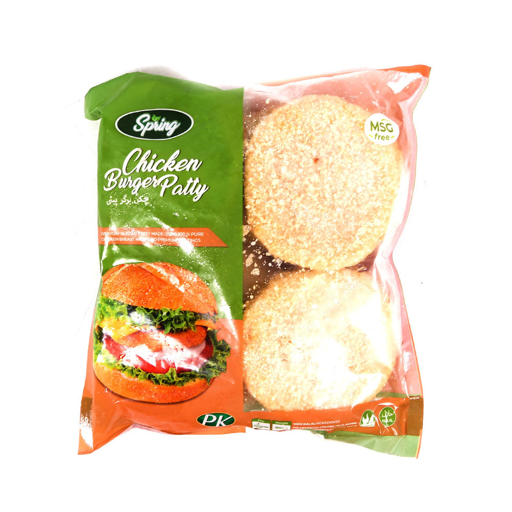 PK FOOD CHICKEN CRISPY BURGER POLY BAG 900 GM