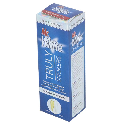 MR WHITE TRULY SMOKERS TOOTHPASTE 40 GM