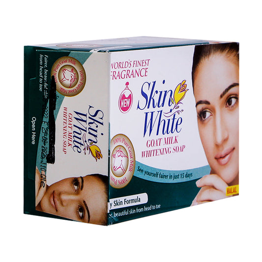 SKIN WHITE GOAT MILK WHITENING SOAP OILY SKIN 100 GM