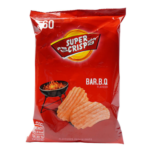 SUPER CRISP POTATO CHIPS BBQ