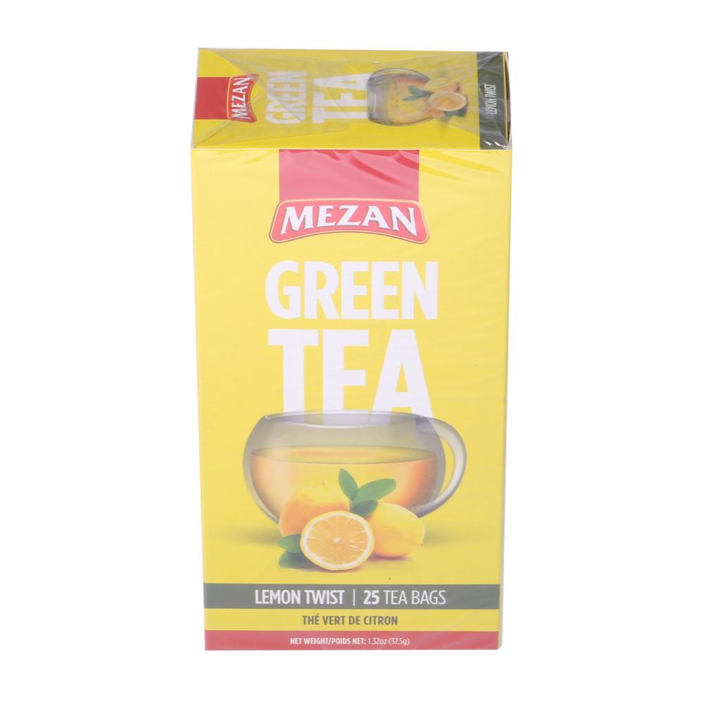 MEZAN GREEN TEA LEMON TWIST 25S 37.5GM