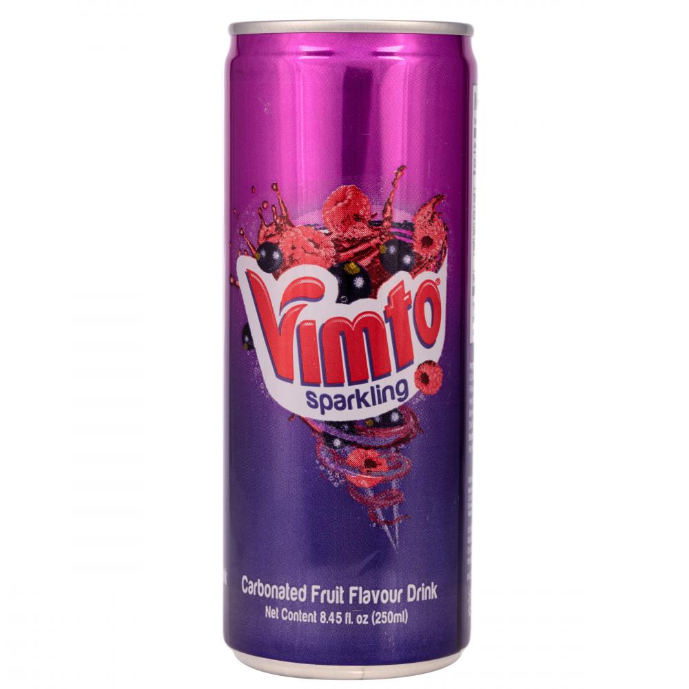 VIMTO FRUIT DRINK SPARKLING TIN 250 ML