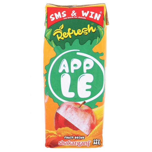 SHAKARGANJ REFRESH APPLE JUICE 200 ML