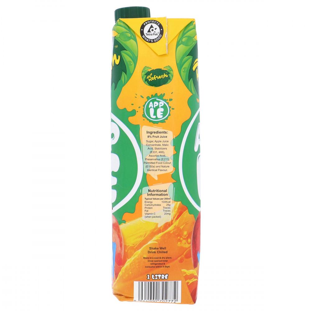 SHAKARGANJ REFRESH APPLE JUICE 1 LTR