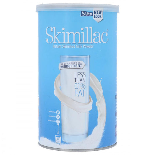 SKIMILLAC INSTANT SKIMMED MILK POWDER TIN 500 GM